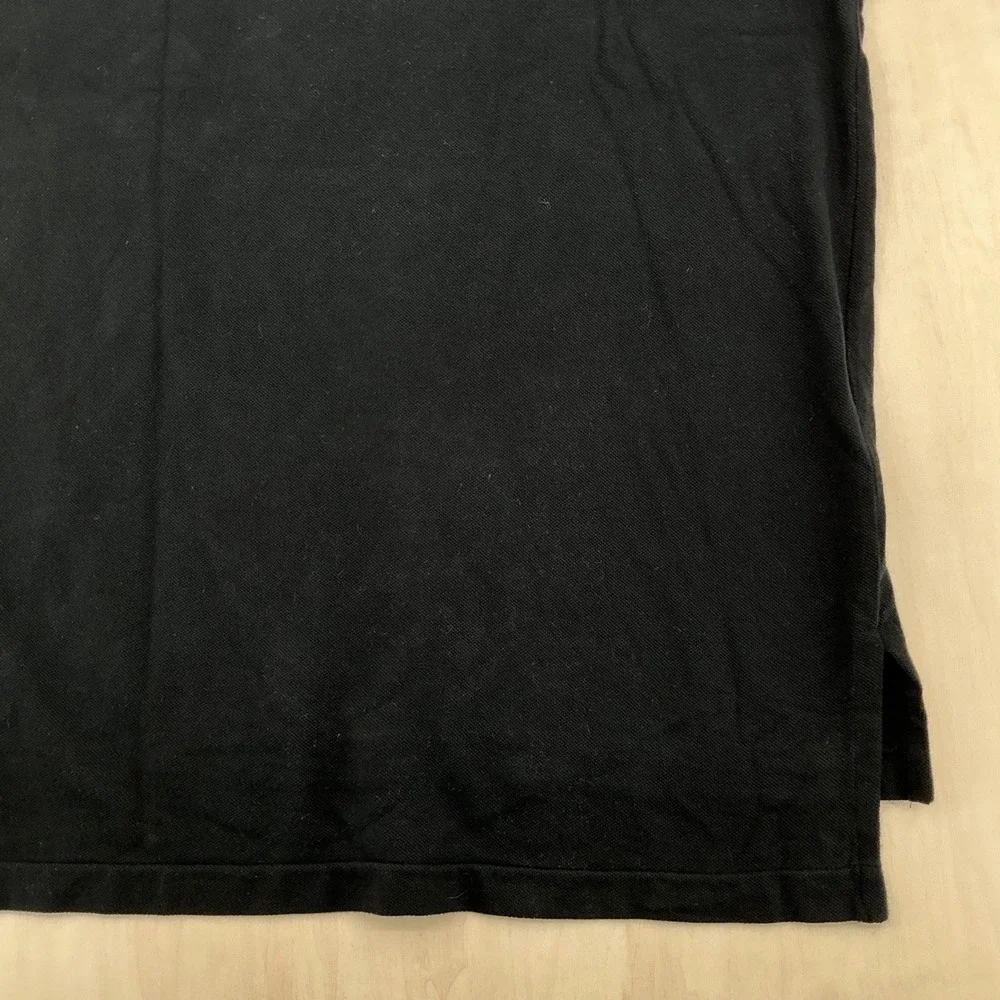 Polo Ralph Lauren Shirt Mens L Black Red Pony Logo Short Sleeve Classic Preppy